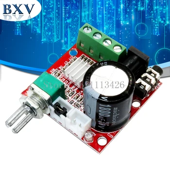 12V Mini Hi-Fi PAM8610 Audio Stereo Amplifier Board 2X10W Dual Channel D Class Module
12V Mini Hi-Fi PAM8610 Audio Stereo Amplifier Board 2X10W Dual Channel D Class Module