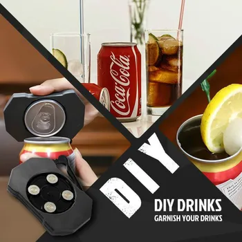 Mintiml™ Can Opener Easy Install Can Openers Portable Safe Beer Lid Manual Smooth Edge Portable Cut Beverage Bottle Opener VIP
Mintiml™ Can Opener Easy Install Can Openers Portable Safe Beer Lid Manual Smooth Edge Portable Cut Beverage Bottle Opener VIP