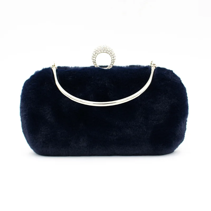 2020 New Style Imitation Rabbit Fur Suede Evening Bag Sweet Sophisticated Style Hand Evening Bag Carrying Banquet Chain Bag
2020 New Style Imitation Rabbit Fur Suede Evening Bag Sweet Sophisticated Style Hand Evening Bag Carrying Banquet Chain Bag