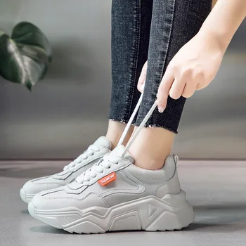 Torre Shoes Female 2019 Autumn Ins Female Student Joker Thick Bottom Breathable Leisure Sports Shoes
Torre Shoes Female 2019 Autumn Ins Female Student Joker Thick Bottom Breathable Leisure Sports Shoes