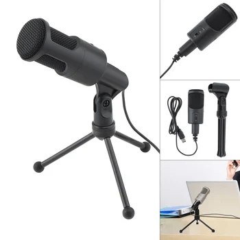 Portable Multifunctional Computer Capacitive Microphone for Broadcast/Meeting/Speech with Detachable Bracket PVC Connection Wire
Portable Multifunctional Computer Capacitive Microphone for Broadcast/Meeting/Speech with Detachable Bracket PVC Connection Wire
