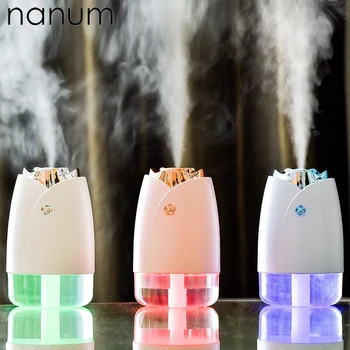 Car air freshener Ultrasonic Rose Humidifier 230ml Mini USB Essential Oil Diffuser LED Air Purifier For Home Office
Car air freshener Ultrasonic Rose Humidifier 230ml Mini USB Essential Oil Diffuser LED Air Purifier For Home Office
