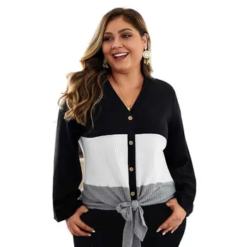 2020 Spring Oversized Knitted Sweater Women Plus Size Cardigans Sweater Female Cardigans Sweaters Ladies Sweaters V-Neck 4XL
2020 Spring Oversized Knitted Sweater Women Plus Size Cardigans Sweater Female Cardigans Sweaters Ladies Sweaters V-Neck 4XL