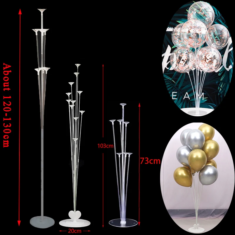 MEIDDING 2019 Table Balloon Stand Kit Birthday Party and Wedding Decorations Happy Birthday 7 Tubes Balloons Holder Supplies 
MEIDDING 2019 Table Balloon Stand Kit Birthday Party and Wedding Decorations Happy Birthday 7 Tubes Balloons Holder Supplies