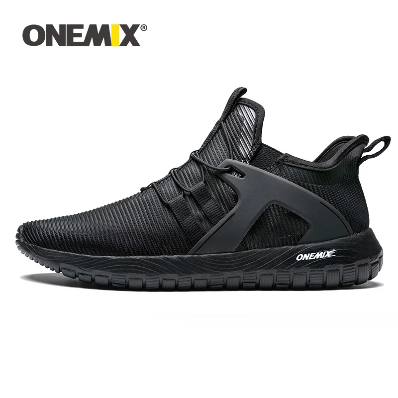 Кроссовки ONEMIX легкие дышащие сетчатые без шнуровки|Беговая обувь| |