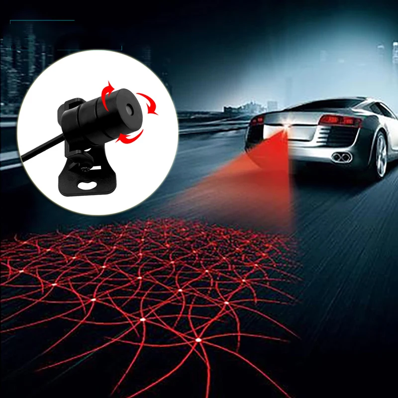 1pcs Pattern Anti Collision Rear-end Car Laser Tail Fog Light Auto Brake Parking Lamp Rearing Warning Light Car Gadgets Goods
1pcs Pattern Anti Collision Rear-end Car Laser Tail Fog Light Auto Brake Parking Lamp Rearing Warning Light Car Gadgets Goods