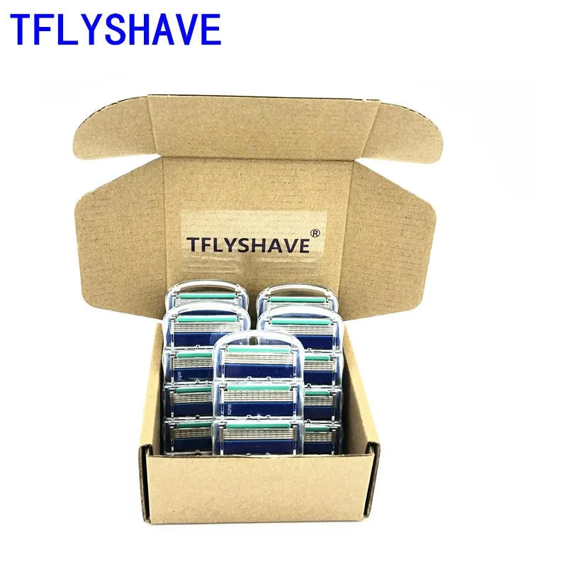 20PCS/BOX Men Razor Blades 5 Layer High Quality Shaving Cassettes Face Care Men Shaving Blades Replacement blade
20PCS/BOX Men Razor Blades 5 Layer High Quality Shaving Cassettes Face Care Men Shaving Blades Replacement blade