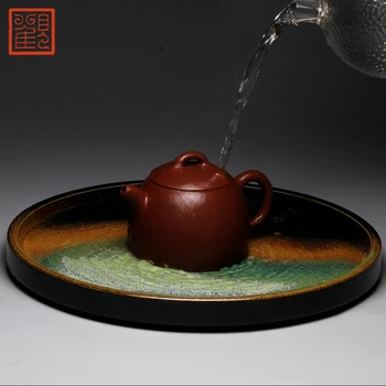 Guan Fu Museum Landscape Pot Holder Jindezhen Ceramics Will Trumpet Do Bubble Platform A Snack Disc Fruits Plate
Guan Fu Museum Landscape Pot Holder Jindezhen Ceramics Will Trumpet Do Bubble Platform A Snack Disc Fruits Plate