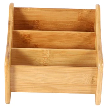 3 Grid Bamboo Remote Control Storage Box Stationery Headphone Cable Cell Phone Office Desktop Storage Box Multifunctional Storag
3 Grid Bamboo Remote Control Storage Box Stationery Headphone Cable Cell Phone Office Desktop Storage Box Multifunctional Storag