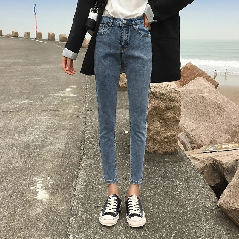 Korean Version Thin Elastic Leisure Spring and Autumn Wild 2020 Spring and Autumn New Tight Jeans Women Jfmhrx Jeans Woman
Korean Version Thin Elastic Leisure Spring and Autumn Wild 2020 Spring and Autumn New Tight Jeans Women Jfmhrx Jeans Woman
