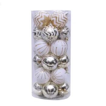 Holiday Hanging Ornaments Festive Christmas Tree PVC Ball 24 Pcs Home Decoration
Holiday Hanging Ornaments Festive Christmas Tree PVC Ball 24 Pcs Home Decoration