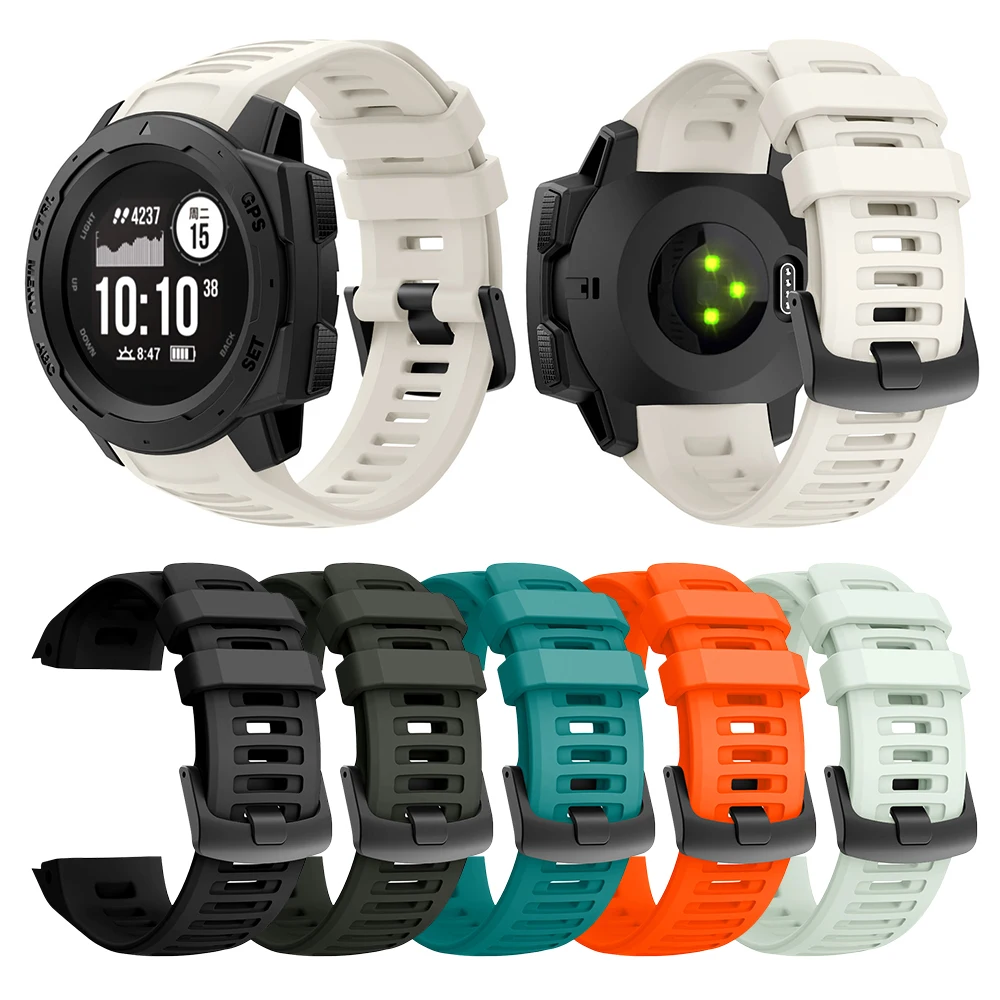 Multi-color 22mm Silicone Strap Quick Release Replacement Watch Band for Garmin Instinct Watch Wirstband Smartwatch Accessories
Multi-color 22mm Silicone Strap Quick Release Replacement Watch Band for Garmin Instinct Watch Wirstband Smartwatch Accessories