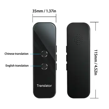 G6 Smart Bluetooth Voice Speech Translator Two-Way Real Time 70 Multi-Language Translation For Learning Travelling Business Meet
G6 Smart Bluetooth Voice Speech Translator Two-Way Real Time 70 Multi-Language Translation For Learning Travelling Business Meet