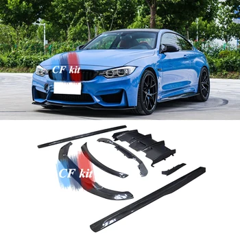 CF Kit PSM Style Carbon Fiber Front Lip Rear Diffuser Side Skirts Rear Spoiler For BMW F80 M3 F82 M4 2014-2017 Car Body Kit
CF Kit PSM Style Carbon Fiber Front Lip Rear Diffuser Side Skirts Rear Spoiler For BMW F80 M3 F82 M4 2014-2017 Car Body Kit