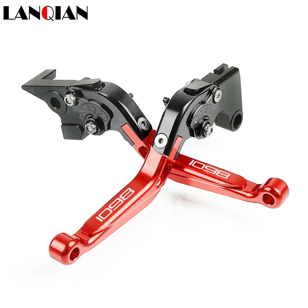 Motorcycle Accessories CNC Adjustable Brake Clutch Levers With LOGO For DUCATI 1098 1098S 2007 2008 
Motorcycle Accessories CNC Adjustable Brake Clutch Levers With LOGO For DUCATI 1098 1098S 2007 2008