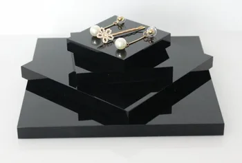 Black Square Acrylic Sheet Jewelry Display Props PMMA Sign Stand Cosmetics Booth Label Holder
Black Square Acrylic Sheet Jewelry Display Props PMMA Sign Stand Cosmetics Booth Label Holder