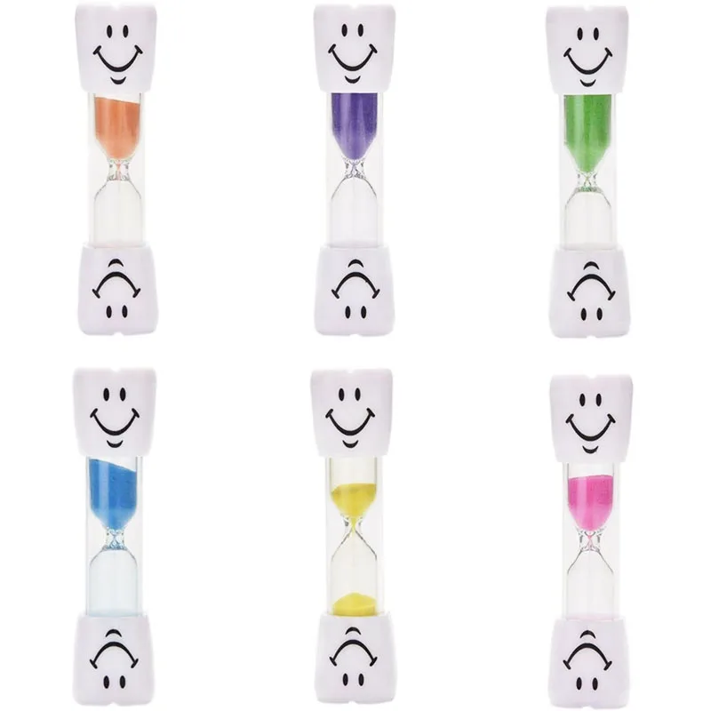 10 Pieces 3 Minute Sand Timer Set for Brushing Teeth Colorful Smiley Hourglass Timers Dental Gift
10 Pieces 3 Minute Sand Timer Set for Brushing Teeth Colorful Smiley Hourglass Timers Dental Gift