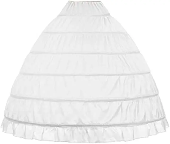 Soft Hot Sale Women 6 Hoops Skirt Crinoline Petticoats Slips Floor Length for Bridal Gown
Soft Hot Sale Women 6 Hoops Skirt Crinoline Petticoats Slips Floor Length for Bridal Gown