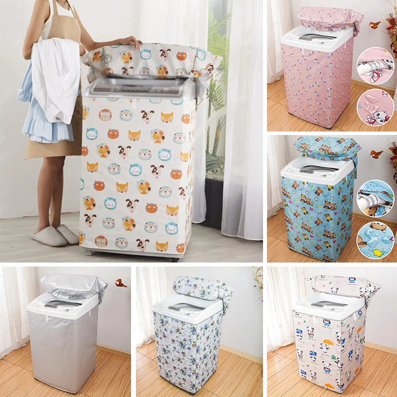1PC Universal Waterproof Color Cute Print Oxford Cloth Sunscreen Dustproof And Oil-proof Automatic Washing Machine Cover
1PC Universal Waterproof Color Cute Print Oxford Cloth Sunscreen Dustproof And Oil-proof Automatic Washing Machine Cover