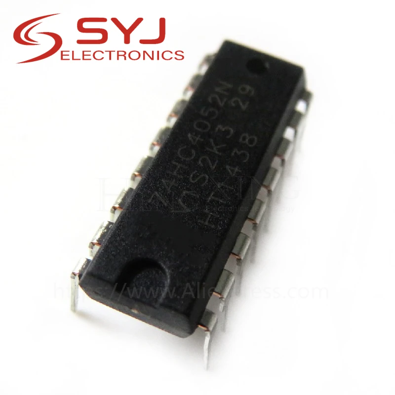 10 шт./лот SN74HC4052N 74HC4052N 74HC4052 DIP-16 в наличии | Электронные компоненты и принадлежности