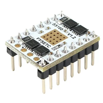 Stepper Motor Driver Stepstick Mute Module TMC5160 V1.2 Parts SPI Interface With Heat Sink 3D Printer Stable Mini Board Durable
Stepper Motor Driver Stepstick Mute Module TMC5160 V1.2 Parts SPI Interface With Heat Sink 3D Printer Stable Mini Board Durable