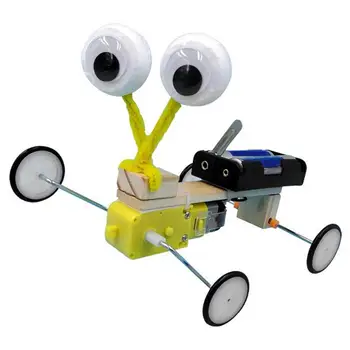 15type DIY Wooden Electric Robot Model Kit crawl Bug Kids Physical Science Experiments Toy Set Assembled Car Educational Toy
15type DIY Wooden Electric Robot Model Kit crawl Bug Kids Physical Science Experiments Toy Set Assembled Car Educational Toy