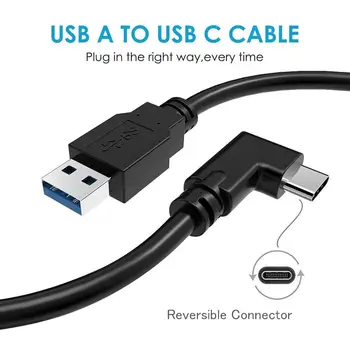 3M USB-C Cable Oculus Quest VR Link Cable USB3.0 Compatability Right Angle Type-c Speed Data Transfer Fast Charge
3M USB-C Cable Oculus Quest VR Link Cable USB3.0 Compatability Right Angle Type-c Speed Data Transfer Fast Charge