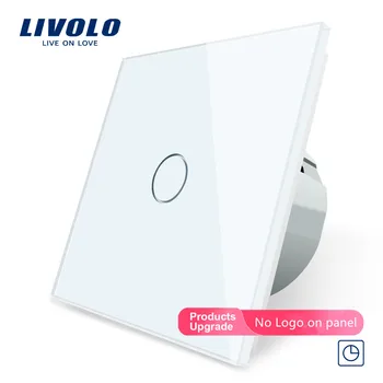 Livolo EU Standard Timer Switch(30s delay), AC 220~250V, Glass Panel, Light Touch Switch+LED Indicator,VL-C701T-11
Livolo EU Standard Timer Switch(30s delay), AC 220~250V, Glass Panel, Light Touch Switch+LED Indicator,VL-C701T-11