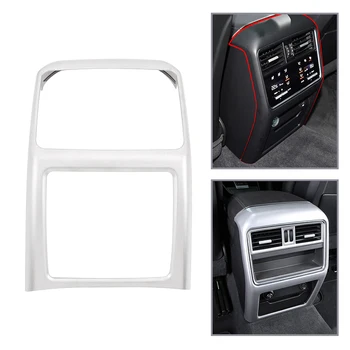 CITALL ABS Silver Interior Accessories Rear Row AC Air Conditioning Vent Frame Cover Trim Fit For Porsche Cayenne 2018 2019
CITALL ABS Silver Interior Accessories Rear Row AC Air Conditioning Vent Frame Cover Trim Fit For Porsche Cayenne 2018 2019