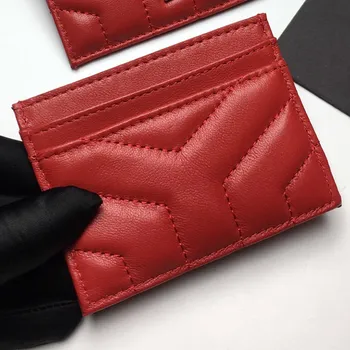 Luxury exquisite Y plaid Card Holder 2020 new Fashion Mini Coin Pocket High Grade Cow Leather Y pattern wallet Women Card Case
Luxury exquisite Y plaid Card Holder 2020 new Fashion Mini Coin Pocket High Grade Cow Leather Y pattern wallet Women Card Case