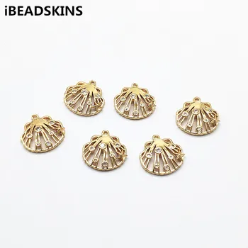 New arrival! 15x16mm 50pcs Cubic Zirconia Shell shape charm for hand Made Earrings parts DIY/ Jewelry Findings & Components 
New arrival! 15x16mm 50pcs Cubic Zirconia Shell shape charm for hand Made Earrings parts DIY/ Jewelry Findings & Components
