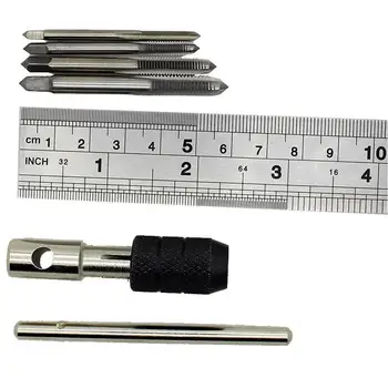 5 Pcs Hand Tap Tapping Screw Thread Metric Plugs Taps Set Tapping Set Kit Screw Thread Tap Drill
5 Pcs Hand Tap Tapping Screw Thread Metric Plugs Taps Set Tapping Set Kit Screw Thread Tap Drill