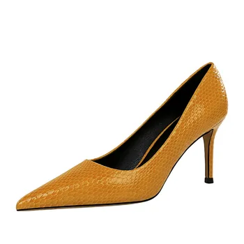 Snake High Heels Big Size EU43 Women's Shoes Patent Leather Point Toe Sexy Stilleto Heels Pumps Shoes Ladies Wedding Party Shoes
Snake High Heels Big Size EU43 Women's Shoes Patent Leather Point Toe Sexy Stilleto Heels Pumps Shoes Ladies Wedding Party Shoes