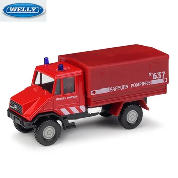 WELLY Diecasts & Toy Vehicles 1:43 MERED BNZ UNMOG Fire Truck Engineering Vehicle Simulation Alloy Car Model for Kids Toys
WELLY Diecasts & Toy Vehicles 1:43 MERED BNZ UNMOG Fire Truck Engineering Vehicle Simulation Alloy Car Model for Kids Toys