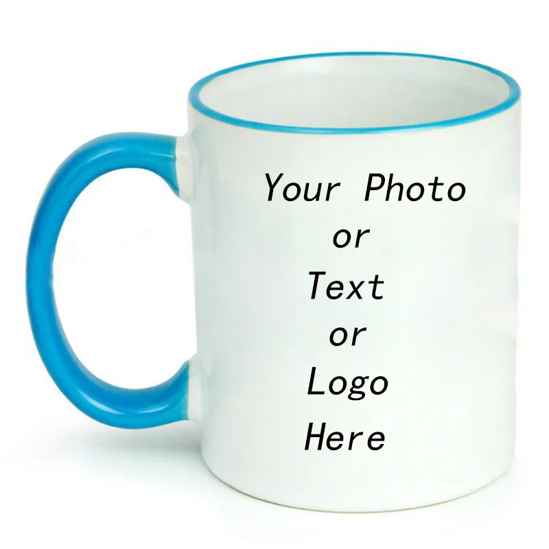Coffee Mugs Color Handle Ceramic Cup Custom Picture DIY Photo Couple Friends Family Creative Coffee Mug Gift
Coffee Mugs Color Handle Ceramic Cup Custom Picture DIY Photo Couple Friends Family Creative Coffee Mug Gift