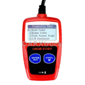 CARXtruck MS309 OBD2 Scanner Universal OBD II Car Code Reader Smog Check Engine Light Diagnostic Scan Tool
CARXtruck MS309 OBD2 Scanner Universal OBD II Car Code Reader Smog Check Engine Light Diagnostic Scan Tool