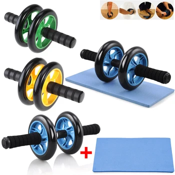 Dual Wheel Mute Abs Roller Abdominal Roller Trainer Abdominal Trainer With Knee Pad For The Perfect Core Workout
Dual Wheel Mute Abs Roller Abdominal Roller Trainer Abdominal Trainer With Knee Pad For The Perfect Core Workout