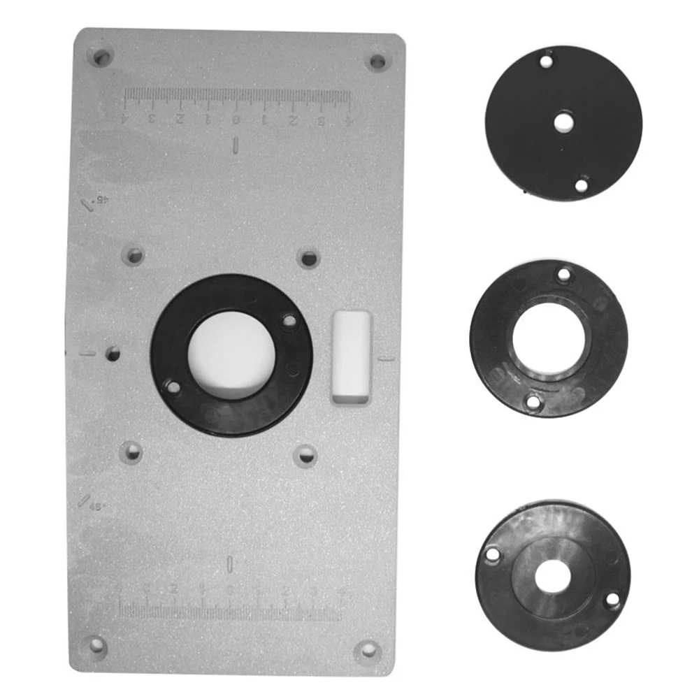 Router Table Insert Plate Woodworking Benches Aluminium Wood Router Trimmer Models Engraving Machine With 4 Rings Tools
Router Table Insert Plate Woodworking Benches Aluminium Wood Router Trimmer Models Engraving Machine With 4 Rings Tools