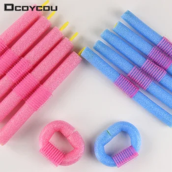 12pcs/set Soft Foam Anion Bendy Hair Accessory Curlers Cling Fashion Styling 
12pcs/set Soft Foam Anion Bendy Hair Accessory Curlers Cling Fashion Styling