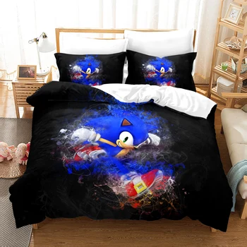 3D Bedding Set 3D Print Design Duvet Cover Sets King Queen Twin Size Dropshipping Boy gife Sonic Single Full size
3D Bedding Set 3D Print Design Duvet Cover Sets King Queen Twin Size Dropshipping Boy gife Sonic Single Full size