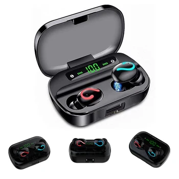 HBQ Q61 Digital Binaural Call LED Display Wireless Bluetooth Earphones Touch Control Rechargeable Mini Earbuds IPX7 Waterproof
HBQ Q61 Digital Binaural Call LED Display Wireless Bluetooth Earphones Touch Control Rechargeable Mini Earbuds IPX7 Waterproof