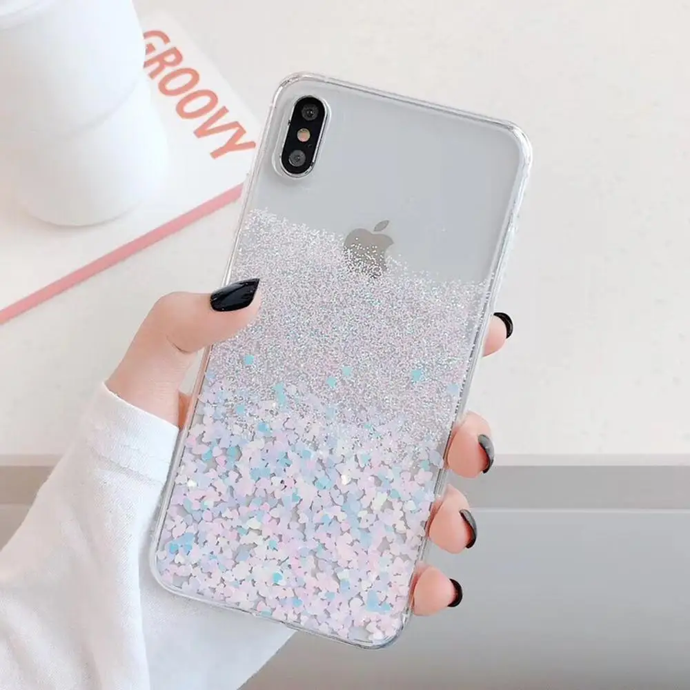 LOVECOM Gradient Heart Glitter Phone Case For iPhone 11 Pro Max XR XS Max 6 6S 7 8 Plus X Transparent Soft Epoxy Back Cover
LOVECOM Gradient Heart Glitter Phone Case For iPhone 11 Pro Max XR XS Max 6 6S 7 8 Plus X Transparent Soft Epoxy Back Cover
