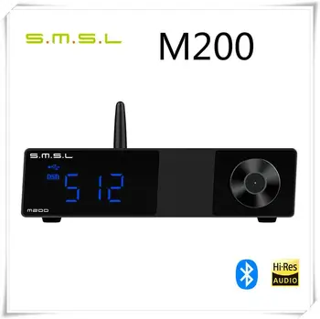 SMSL M200 DAC AK4497EQ Bluetooth 5.0 32Bit/768KHz DSD512 Decoder with Remote Control
SMSL M200 DAC AK4497EQ Bluetooth 5.0 32Bit/768KHz DSD512 Decoder with Remote Control