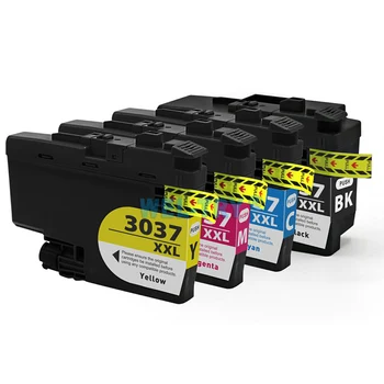 LC3037 XXL ink cartridge for brother MFC-J5845DW MFC-J5945DW MFC-6545DW MFC-J6945DW , full ink with chips, LC3037 pigment inks .
LC3037 XXL ink cartridge for brother MFC-J5845DW MFC-J5945DW MFC-6545DW MFC-J6945DW , full ink with chips, LC3037 pigment inks .