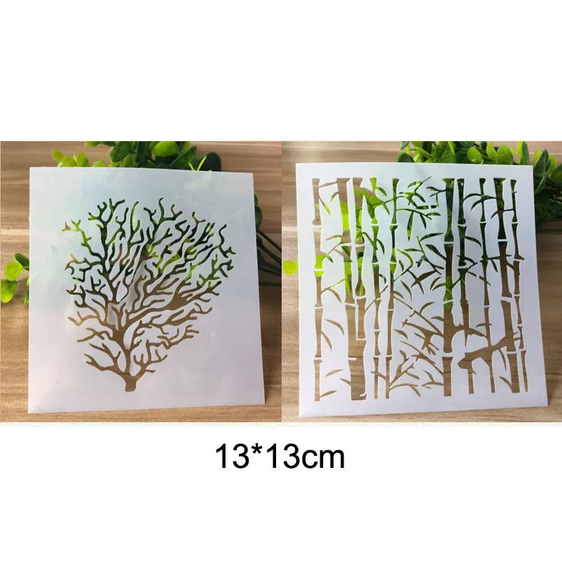 Stencil Branch Hollow Painting Template Embossing Craft Accessories Sjablonen For Scrapbooking Stencil Reusable
Stencil Branch Hollow Painting Template Embossing Craft Accessories Sjablonen For Scrapbooking Stencil Reusable