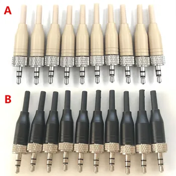 DIY 10pcs/lot Black 3.5 mm 1/8" Stereo Screw Audio Lock Connector for Sennheiser Sony Microphone Spare Plug Adapter 
DIY 10pcs/lot Black 3.5 mm 1/8" Stereo Screw Audio Lock Connector for Sennheiser Sony Microphone Spare Plug Adapter