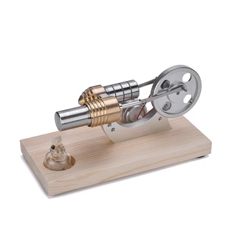 Metal Cylinder Bootable Stirling Engine Model Micro External Combustion Engine Model
Metal Cylinder Bootable Stirling Engine Model Micro External Combustion Engine Model