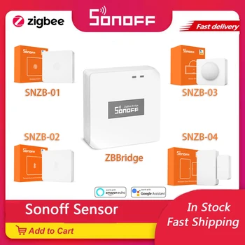 Sonoff ZigBee Wireless Switch Wireless Door Window Sensor Temperature Humidity Sensor Motion Sensor Works With Sonoff ZBBridge
Sonoff ZigBee Wireless Switch Wireless Door Window Sensor Temperature Humidity Sensor Motion Sensor Works With Sonoff ZBBridge