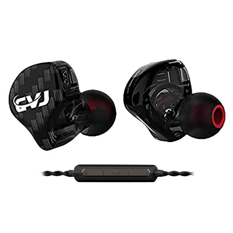 CVJ CSA 1BA+1DD Hybrid Driver HIFI in Ear Monitor Sports Noise Cancelling Earbuds with 2Pin Replacement Cable(with Mic)
CVJ CSA 1BA+1DD Hybrid Driver HIFI in Ear Monitor Sports Noise Cancelling Earbuds with 2Pin Replacement Cable(with Mic)