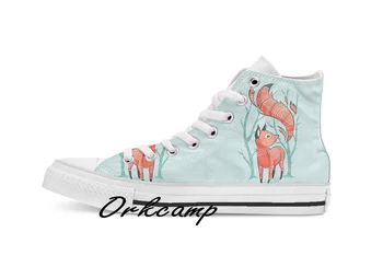 Winter Fox Custom Casual High Top lace-up Canvas shoes sneakers Drop shipping
Winter Fox Custom Casual High Top lace-up Canvas shoes sneakers Drop shipping